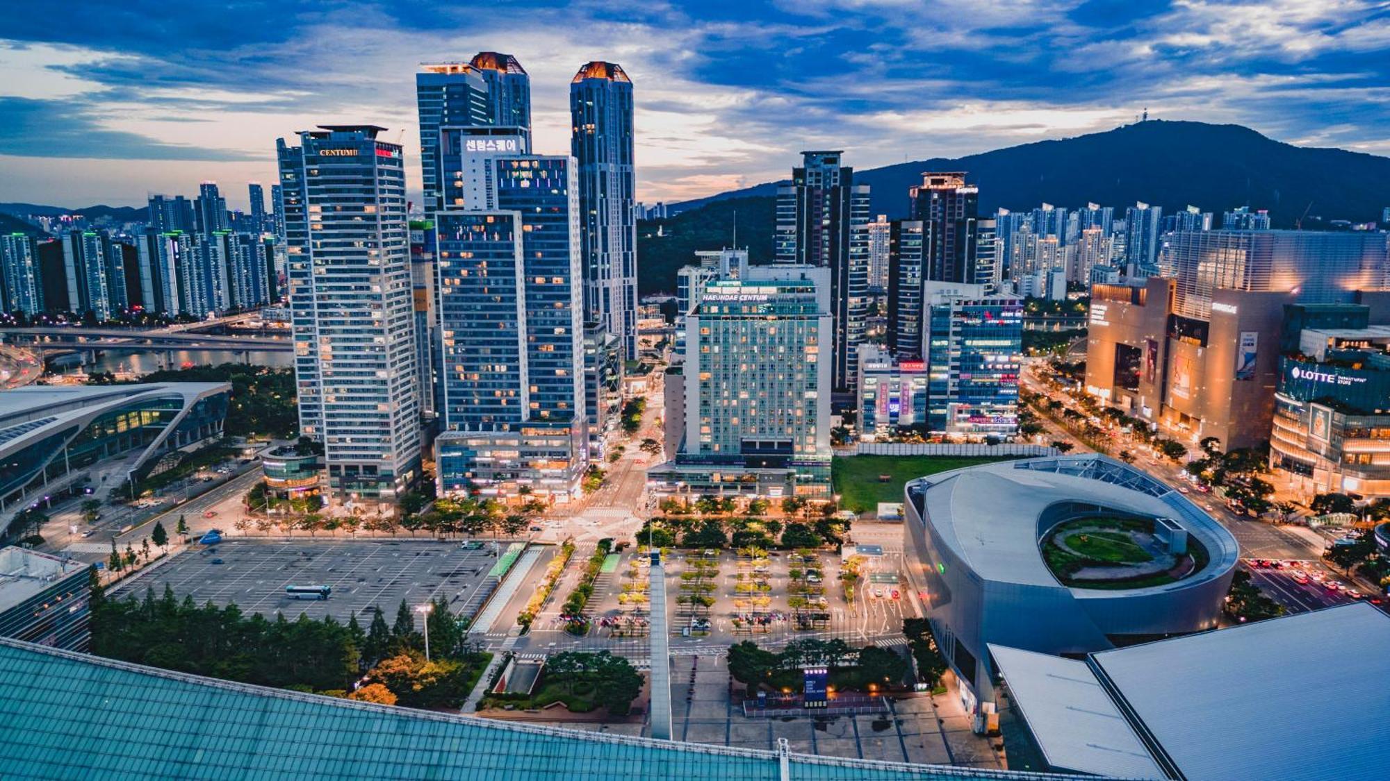 Centum Convention Hotel In Centum Ciudad Metropolitana de Ciudad Metropolitana de Busan Exterior foto